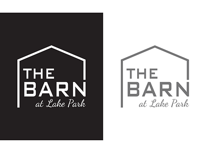 The Barn Logo art design illustration illustrator logo typography