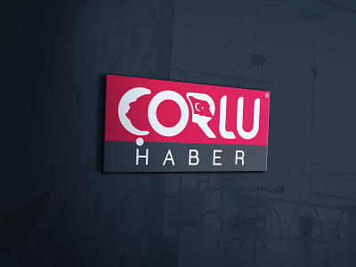 Corlu News | Çorlu Haber branding design fiverr flat graphic graphicdesign graphicdesigner logo logodesign logodesigner logos mockup news seller vector