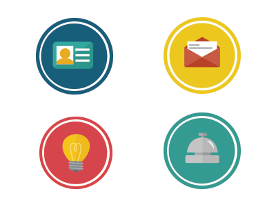 Some Icons for my new site launching soon! flat icons illustration ui ux web design