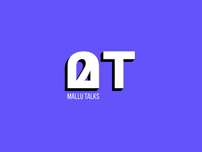 Mallu Talks | Logo Design branding design logo minimal typography