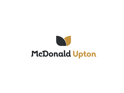 McDonald Upton adobe illustrator branding design designthinking graphic design logo design vector