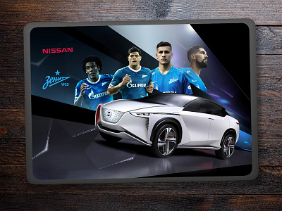 Nissan Intelligent Mobility adobephotoshop designthinking graphicdesign printdesign sticker design