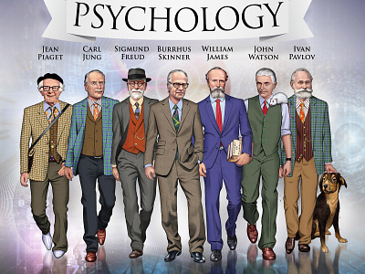 Psychology Poster adobe photoshop corel painter graphic design poster poster art