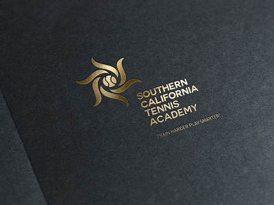 SC Tennis Academy adobe illustrator branding graphic design logo design