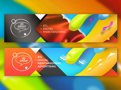 ID Group. Social media cover design