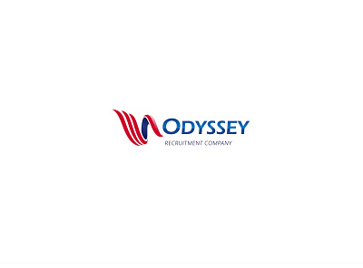 Odyssey Recruitment adobe illustrator graphicdesign logo design