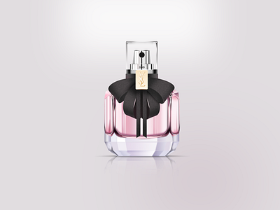 Realistic drawing perfume ps realistic drawing