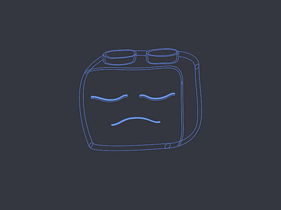Sad Tom art character commerce empathy error illustration mascot overlay sad startup storry support