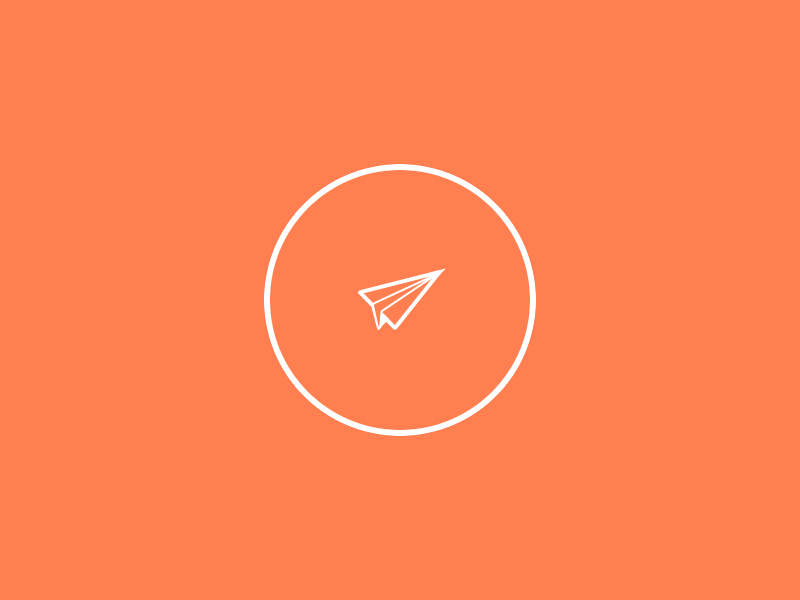 Sending Complete action animation button css email empathy gif paper plane send states ux
