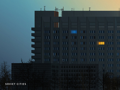 Soviet Cities 17 Energia affinity designer illustration
