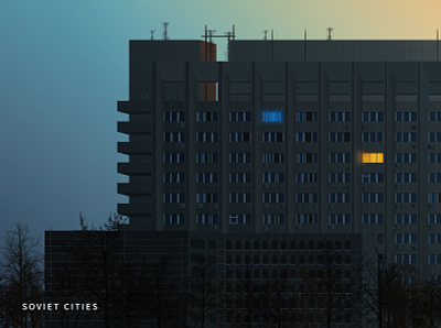 Soviet Cities 17 Energia affinity designer illustration