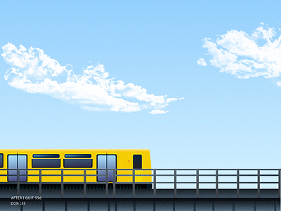 Yellow Train illustration