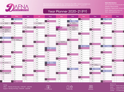 Year planner 01 01 01