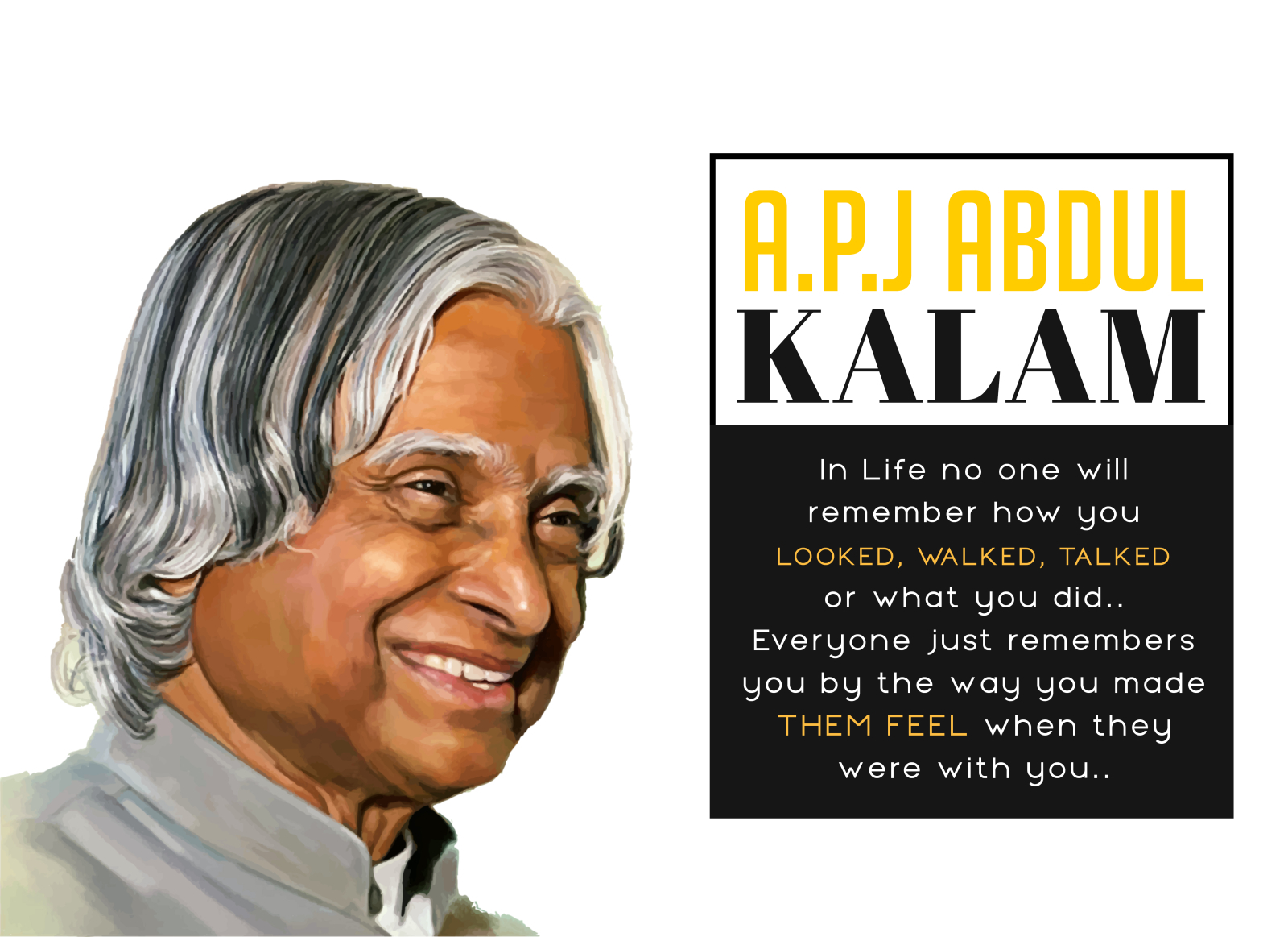 abdul kalam by Maniraj Singh on Dribbble