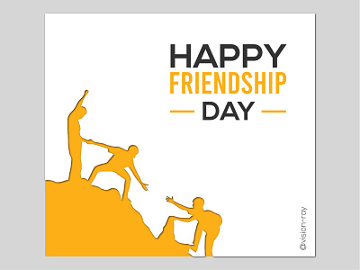 Happy Friendship day 2020 2020 adobe illustrator branding freelance friend friendship friendship day 2020 friendshipday graphic graphicdesign illustration illustrator promotion visual artist