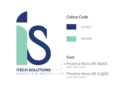 ITECH SOLUTIONS LOGO DESIGN