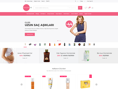 Madam10 Ecommerce UI Design design ecommerce ui web