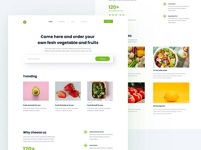 VegeFruits - vegetable and fruits ordering website