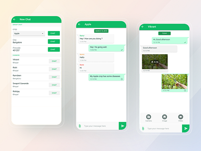 AgriTech App Chat System