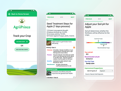 AgriTech App Track Crop android android app android app design android design app app design app ui app ux design ios ios app ios app design mobile mobile app mobile design mobile ui ui uidesign uiux ux