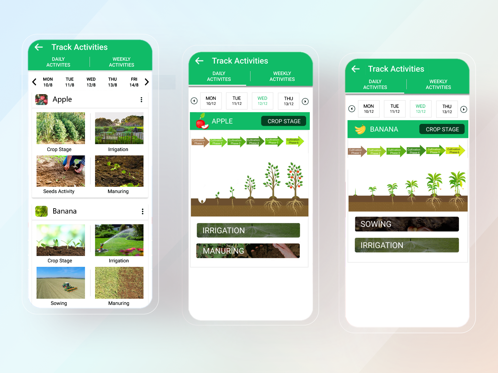 AgriTech App Track Activities by Suryakant Bharti on Dribbble