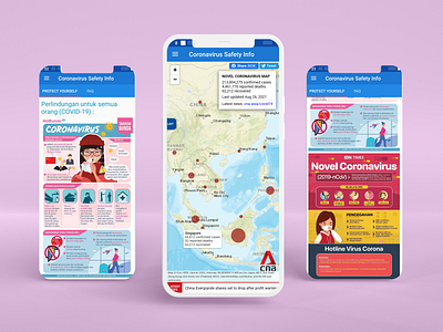 COVID Safety App Indonesia Screens android android app android app design android design app app design app ui app ux design ios ios app mobile mobile app ui ux