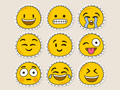 Emoji Illustration dailyui design design thinking emoji graphic design grid guides illustration typography