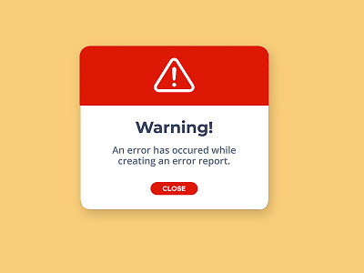 Warning Page daily ui dailyui design design thinking graphic design grid guides illustration typography warning warning page