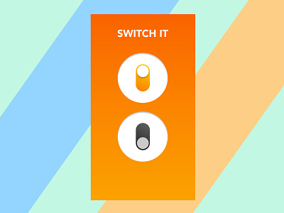 SWITCH IT buttton daily ui dailyui design design thinking graphic design grid guides illustration switch switch button typography ui ux web