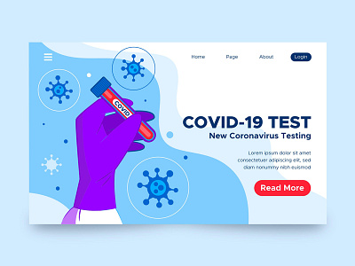 COVID-19 Landing Page