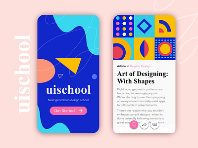 UI-School dailyui design design thinking graphic design grid guides typography ui ux web