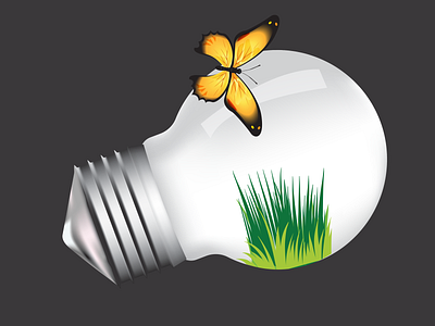 Bulb and Butterfly