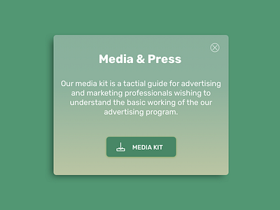 Media & Press dailyui design design thinking graphic design grid guides typography ui ux web