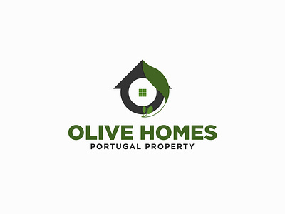 OliveHomes Logo design