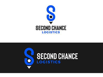 Second Chance Logistics Logo Design brand branding flat illustration logo design minimal