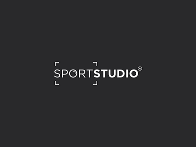 Sport studio animation app brand branding clean design flat graphic icon illustration illustrator logo logo design minimal typography vector