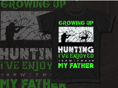 Hunting T Shirt Design father hunting t shirt t shirt design t shirt illustration texture typography