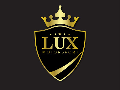 Lux Motorsport Logo design