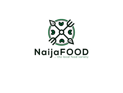 NaijaFOOD logo design creativelogo food food illustration foodie foodlogo logodesign restaurant restaurentlogo