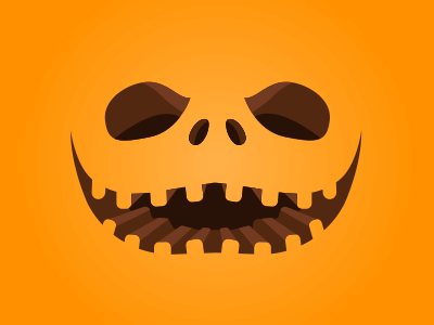 Evil/Kind Pumpkin after affects animation flat halloween illustration vector