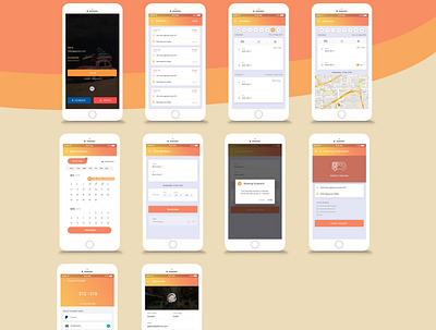 app design app app design driving app ui design