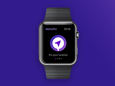 Memopin Apple watch app CTA app apple memopin pin travel watch