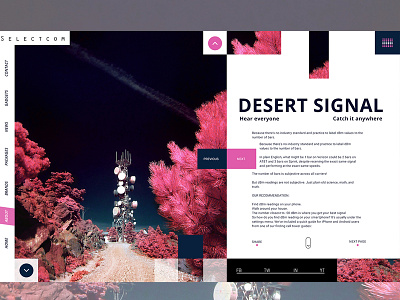 Future in signal abstract beautifull branding design graphicdesign illustration landing page design landingpage minimal photoshop portfolio typography ui uidesign uiux userinterface ux web webdesign website