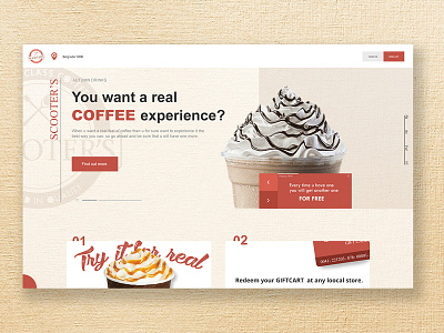Time for Coffee clean design graphicdesign icon landing page design landingpage photoshop portfolio typography ui uidesign uiux userexperience userexperiencedesign userinterface ux webdesign website