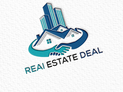 Property; Real estate; Mortgage; Construction logo