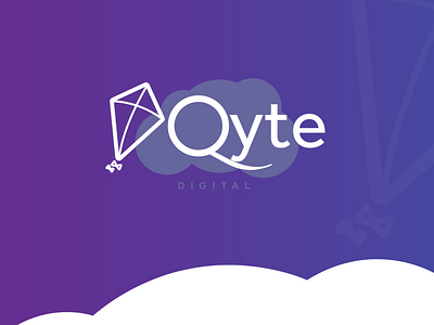 Qyte Digital branding design dribbble logo marketing typography