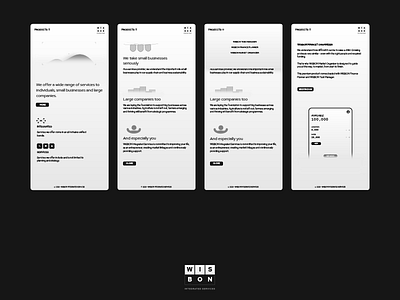 WISBON Integrated Services - Website (Mobile) branding design dribbble illustration marketing typography ui ux