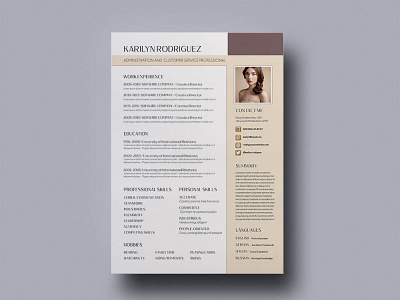 Free Administration Resume Template free free cv free cv template free resume free resume template freebie freebies resume template