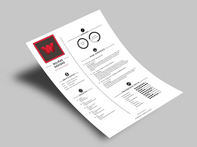 Free Stylish Resume Template free free cv free cv template free resume free resume template freebie freebies resume template