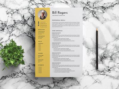 Free Equipment Operator CV/Resume Template